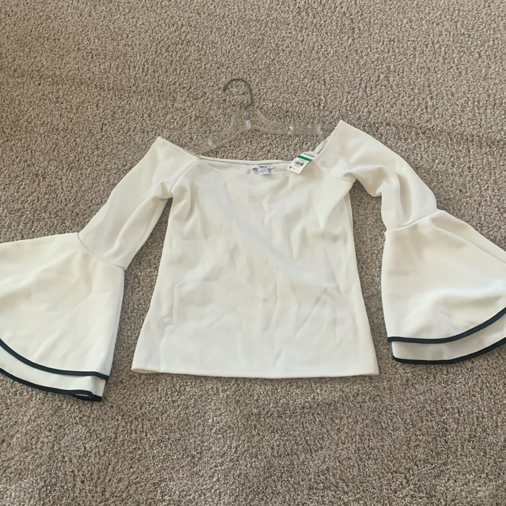 Bar III  Size large  cream color top